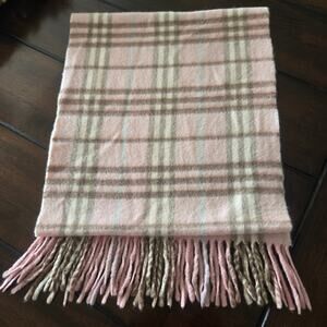 Burberry London Rose 100% Cashmere Scarf